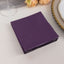 50-Pack Paper Beverage Napkins Purple - 2 Ply Disposable Soft 18GSM Cocktail Napkins 5"x5"