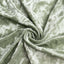 Crushed Velvet Spandex 30" Round Cocktail Table Cover Sage Green Smooth Highboy Tablecloth