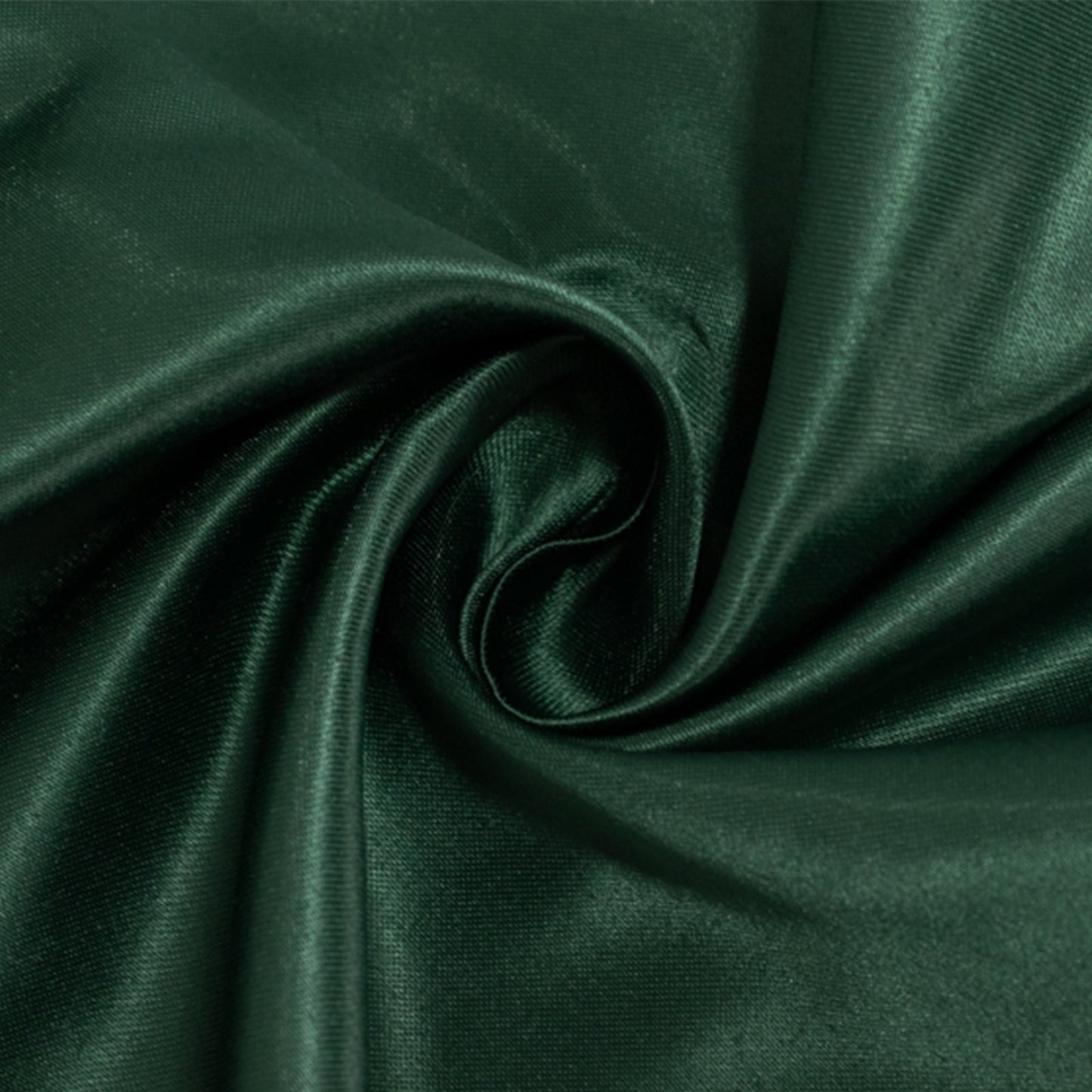 Lamour Satin 54"x54" Square Tablecloth Hunter Emerald Green - Durable & Silk-Like Table Cover