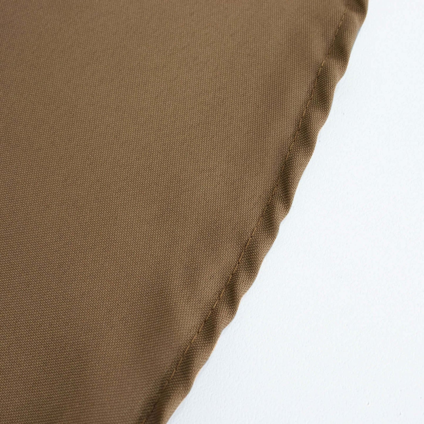 Polyester 70"x70" Table Overlay Square Tablecloth Taupe - Wrinkle-Resistant & Durable Table Cover
