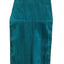 Taffeta 12"x108" Table Runner Teal - Accordion Crinkle Design