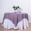 Polyester 70"x70" Table Overlay Square Tablecloth Violet Amethyst - Wrinkle-Resistant & Durable Table Cover