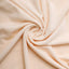 8ft Blush Spandex Fitted Open Arch Wedding Arch Cover, Double-Sided U-Shaped Backdrop Slipcover