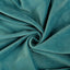 Velvet Chair Cushion Protector Stretch with Tie for Dining Chairs Teal - Durable Cover for Formal Gatherings