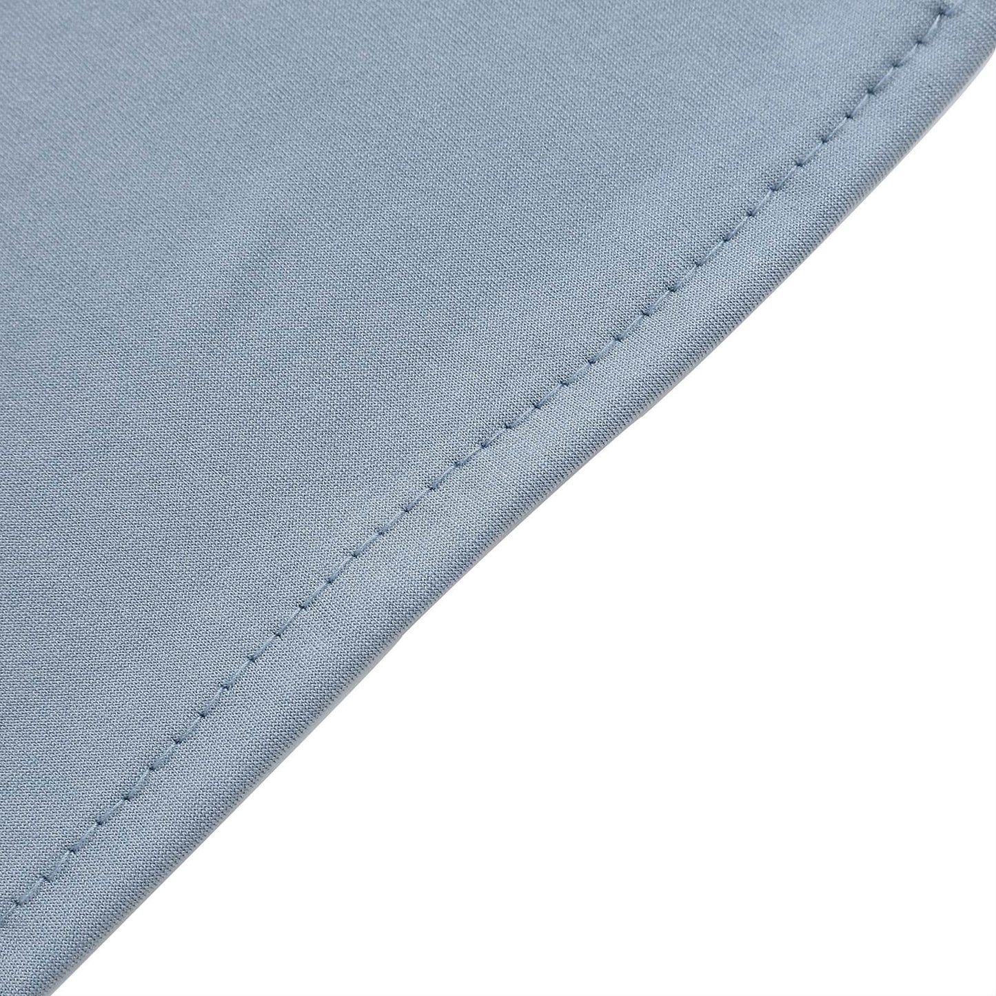 6ft Matte Dusty Blue Spandex Fitted Chiara Backdrop Stand Cover For Round Top Wedding Arch