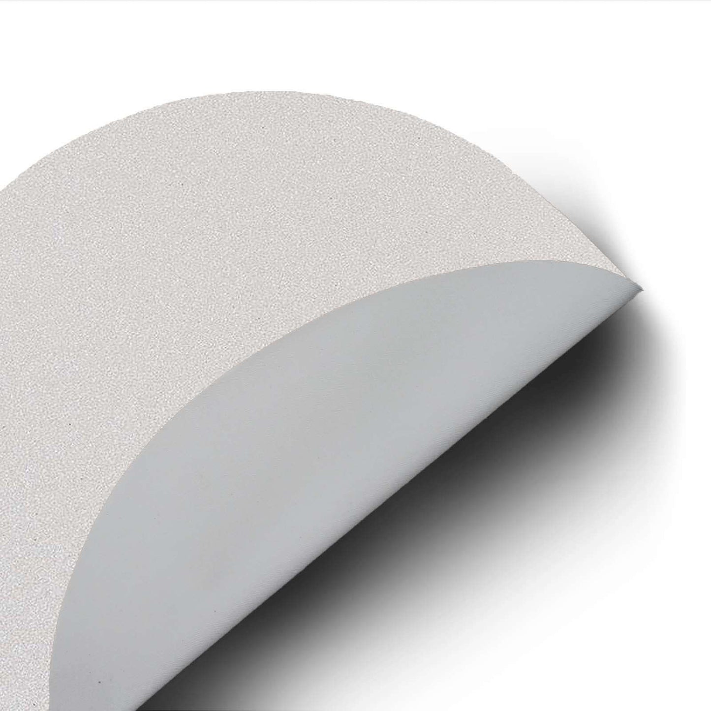 6-Pack Placemats Glitter Design Iridescent Sparkle Round - Non-Slip Decorative Dining Table Mats 13"