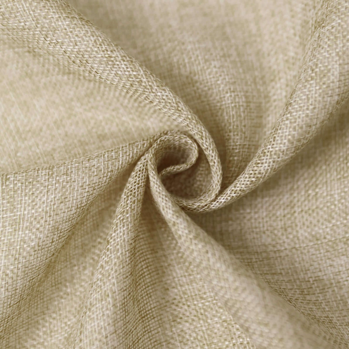 5 Pack Faux Jute 19"x19" Napkins Natural - Authentic Burlap Look Cloth Napkins