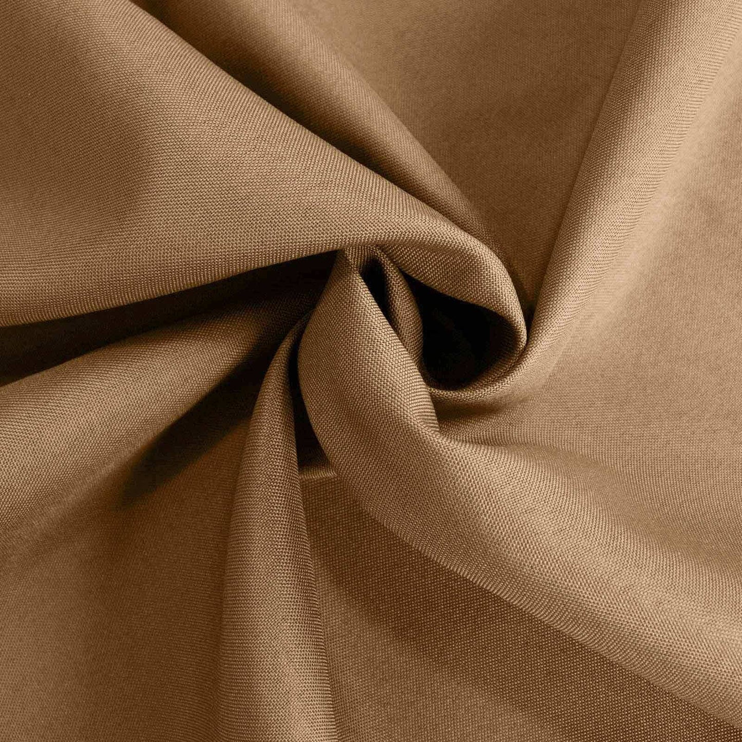 Polyester 90"x156" Rectangle Tablecloth Taupe - Seamless Wrinkle-Resistant Table Cover