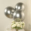 10 Pack Silver Biodegradable Balloons, 18" Thickened Extra Strong Eco-friendly Latex Helium Party Balloons