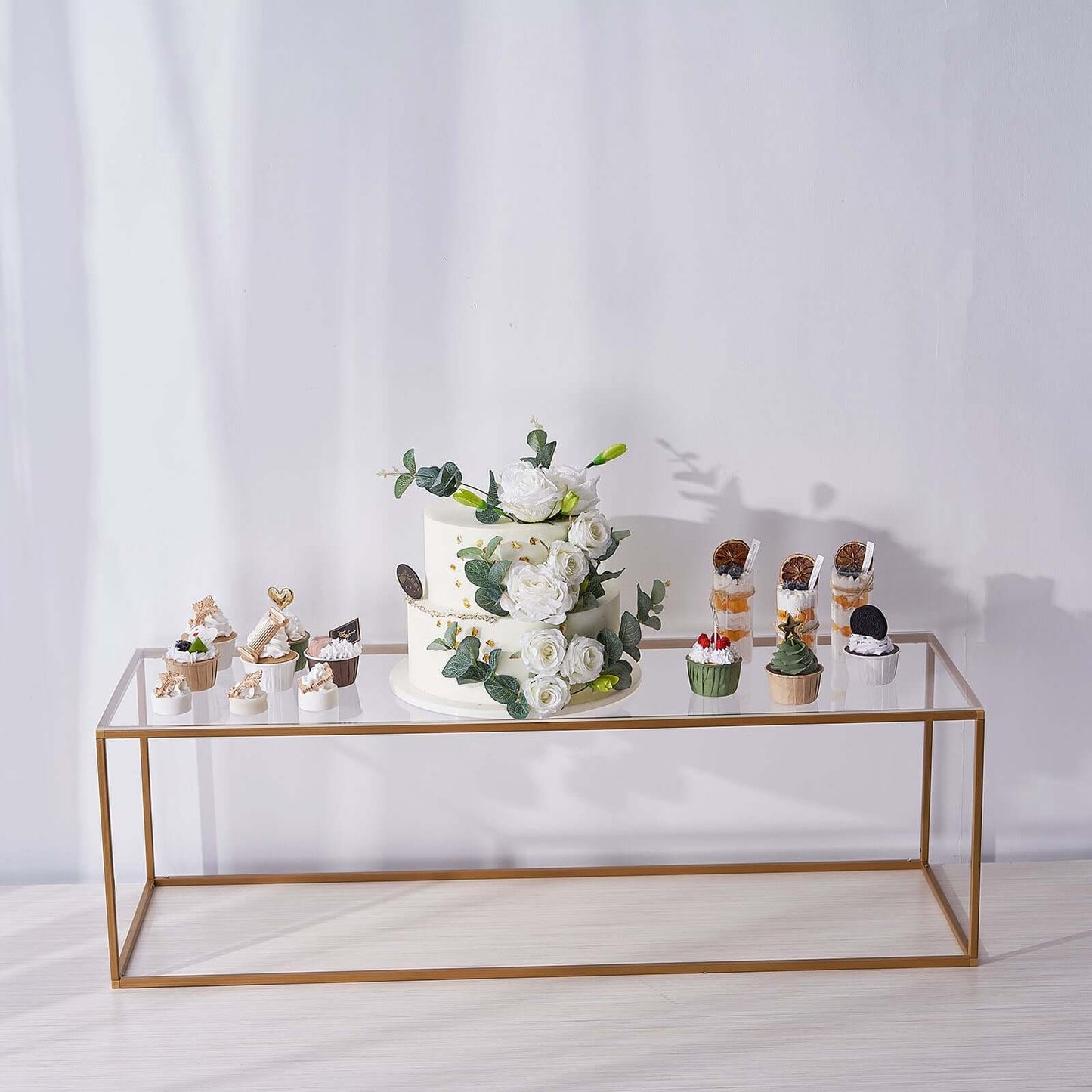 2-Pack Acrylic Plexiglass Sheets Rectangular Side Plates Clear - Protective Film Coating 40"x12"