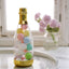 12-Pack Fillable Mini Champagne Bottle Candy Container Clear Gold - Unique Candy Treat Favor Containers 6"