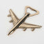 4" Antique Gold Metal Airplane Bottle Opener Vintage Party Favor Gift Box Pre-Packed