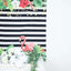 5ftx7ft Pink Flamingo Stripe Vinyl Photo Shoot Backdrop Banner