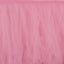 Tulle 21ft Table Skirt Pink/Rose Quartz - 4 Layer Pleated Tutu Table Cover - Linen Luxes
