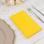 50-Pack Paper Napkins Yellow - Soft Disposable 2-Ply Dinner Napkins for Weddings