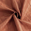 Taffeta 90"x90" Table Overlay Square Tablecloth Terracotta (Rust) - Accordion Crinkle Table Cover