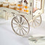 Mini Wooden Dessert Display Candy Cart Sweet Stall Design Natural - Tabletop Cupcake Stand 25"