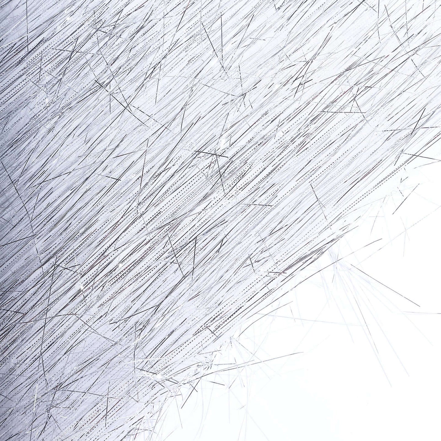 Set of 3 Silver Metallic Fringe Chiara Wedding Arch Covers, Fitted Covers For Round Top Backdrop Stands - 5ft, 6ft, 7ft