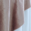 Velvet 72"x72" Table Overlay Square Tablecloth Mauve - Premium Soft Finish Table Topper - Linen Luxes