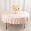 Scuba Round 90" Tablecloth Blush - Wrinkle Free & Stain Resistant Table Cover