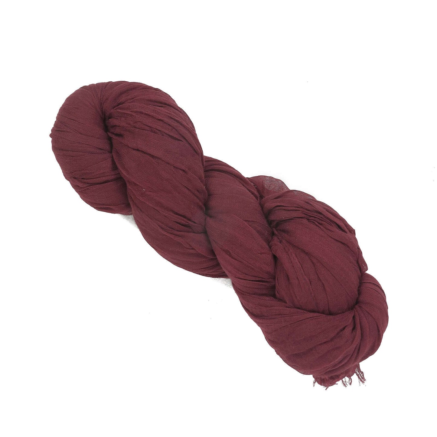 20ft Burgundy Gauze Cheesecloth Fabric Wedding Arch Drapery, Window Scarf Valance, Boho Decor Arbor Curtain Panel