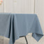 Premium Polyester 60"x102" Rectangle Tablecloth Dusty Blue - Durable 220GSM Wrinkle-Resistant Table Cover