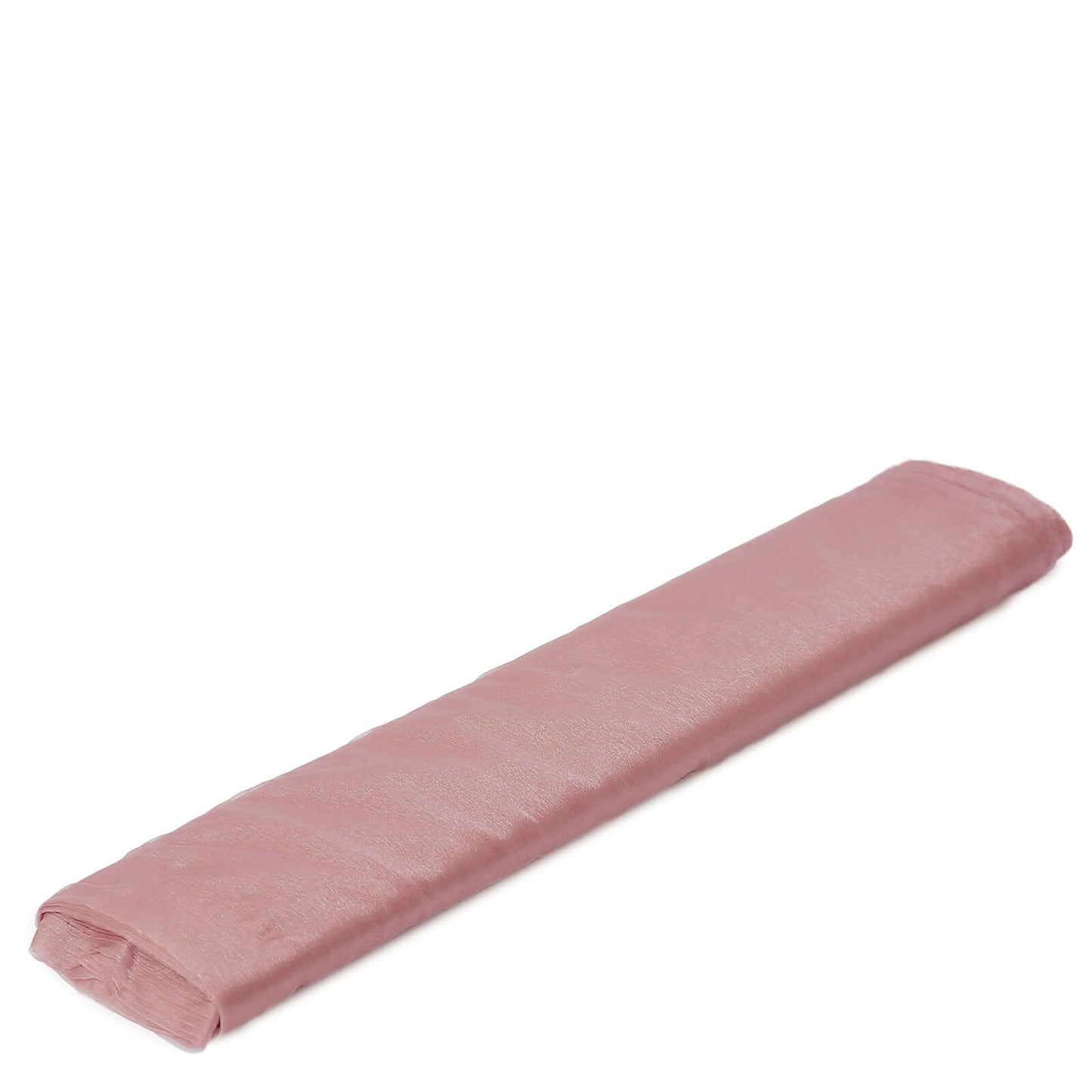 54"x10yd Dusty Rose Solid Sheer Chiffon Fabric Bolt, DIY Voile Drapery Fabric