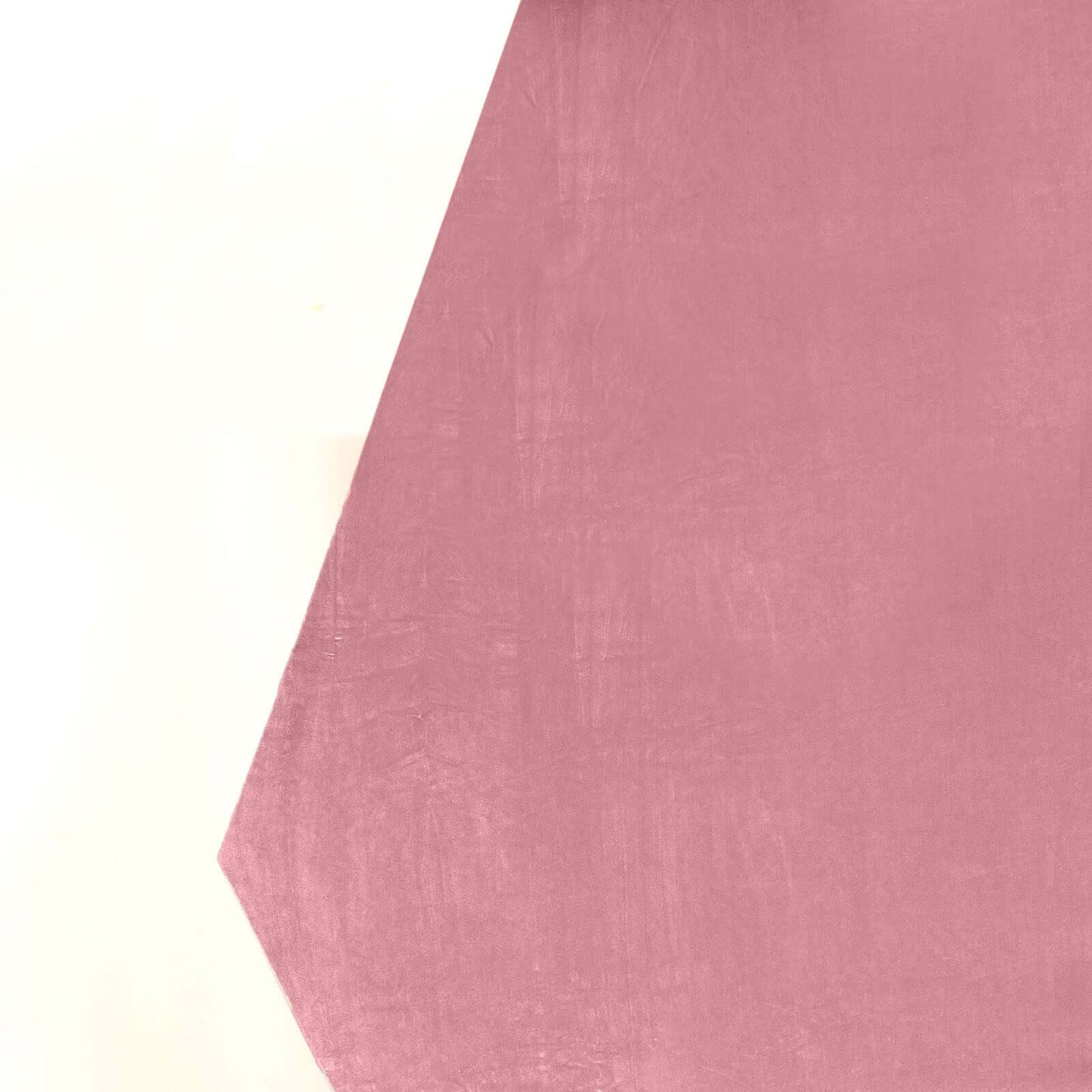 8ftx7ft Dusty Rose Soft Velvet Fitted Hexagon Wedding Arbor Cover