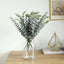 30 Stems 17" Frosted Green Artificial Eucalyptus Sprays, Faux Plants