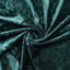 Hunter Emerald Green Crushed Velvet Backdrop Curtain â€“ 5ft x 12ft Event Drape with Rod Pocket, Privacy Panel for Photo Booths & Events