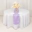 Lamour Satin 12"x108" Table Runner Lavender Lilac - Smooth & Lustrous Finish