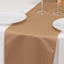 Scuba Polyester 12"x108" Table Runner Nude - Wrinkle-Free Table Linen