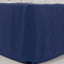 Premium Polyester 6ft Rectangle Tablecloth Navy Blue Durable Fitted 220GSM Table Cover