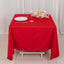Scuba Square 70"x70" Tablecloth Red - Wrinkle Free & Stain Resistant Table Cover
