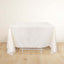 Scuba Square 70"x70" Tablecloth Ivory - Wrinkle Free & Stain Resistant Table Cover