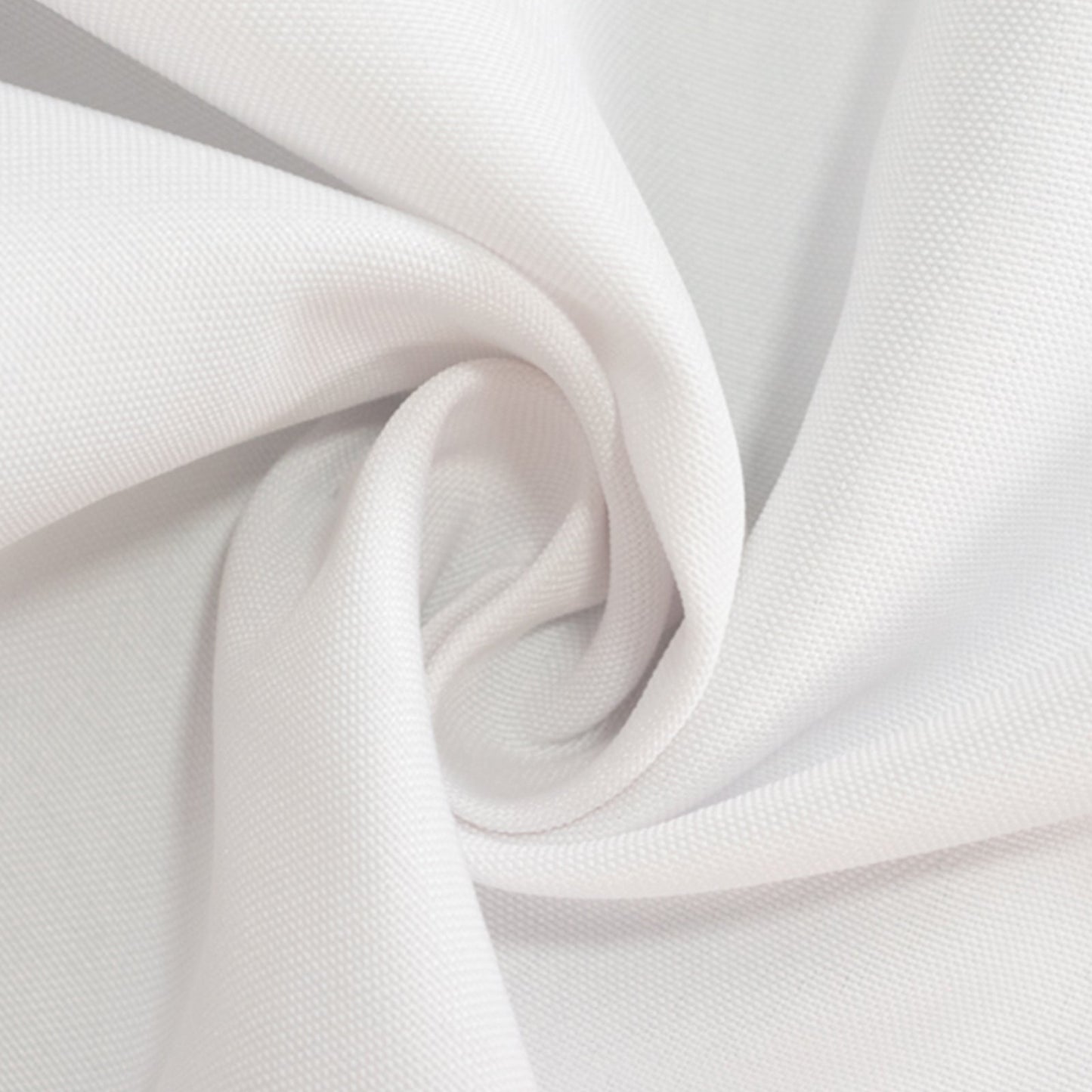 Fire Retardant Premium Polyester 90" Round Tablecloth White - Stylish High-Performance Table Cover for Large Gatherings