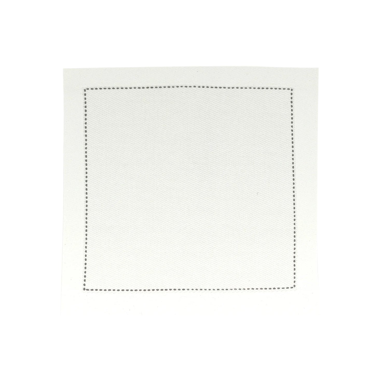 Disposable Cotton Cocktail Napkins â€“ 50 White 4.5" x 4.5" Napkins for High-End Bars, Receptions & Parties