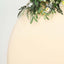 7.5ft Matte Beige Round Spandex Fit Party Backdrop Stand Cover