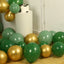 Set of 120 Gold Green Biodegradable Balloon Arch Kit, Extra Strong Eco-friendly Latex Party Balloon Garland