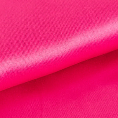 54"x10 Yards Fuchsia Lamour Satin Fabric Bolt, Heavy Matte Satin Fabric By The Yard