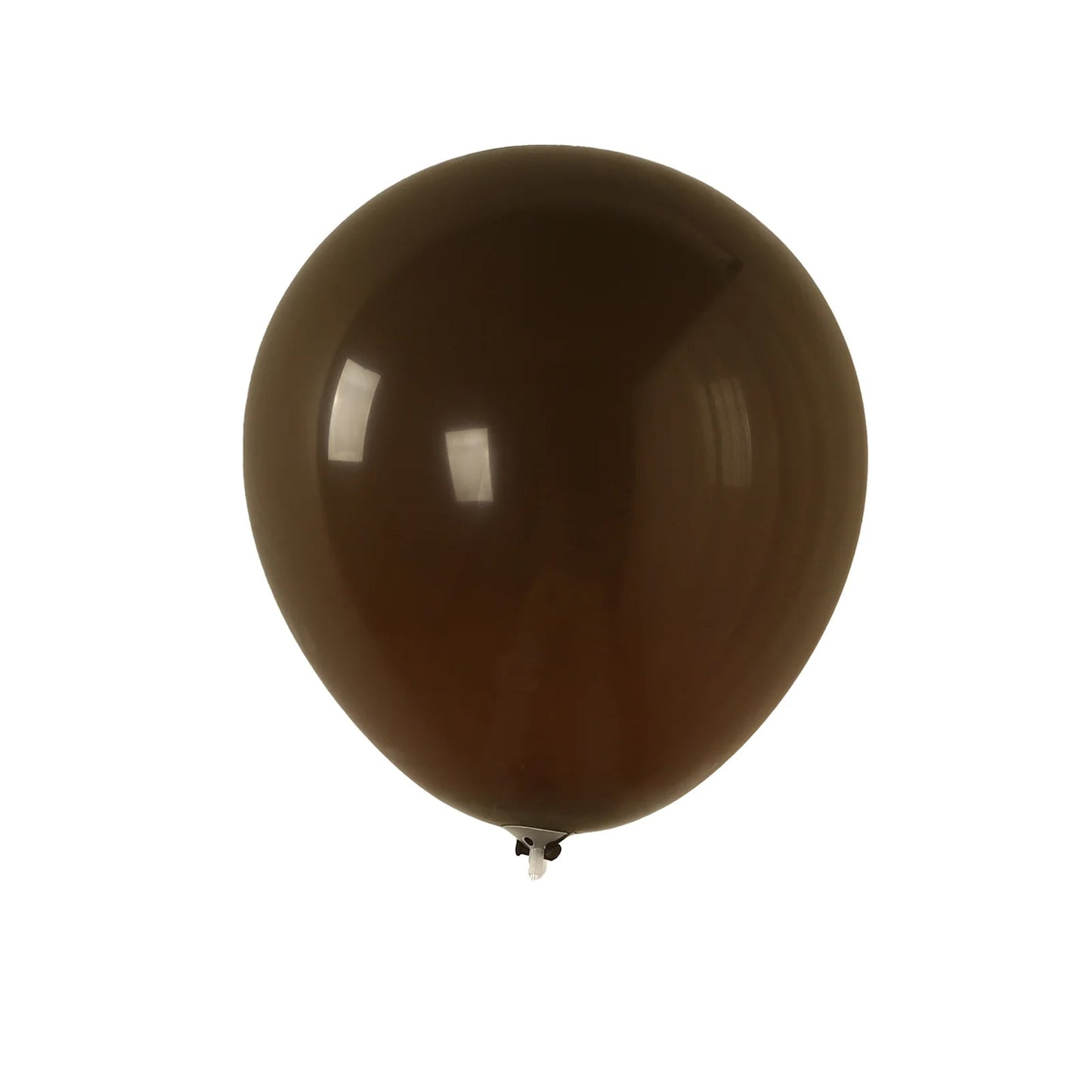 10 Pack Matte Pastel Cinnamon Brown Biodegradable Balloons 18", Round Eco-friendly Thick Latex Party Balloons