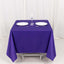 Scuba Square 70"x70" Tablecloth Purple - Wrinkle Free & Stain Resistant Table Cover