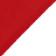 Scuba Polyester 24"x72" Wide Table Runner Red - Wrinkle-Free Table Linen