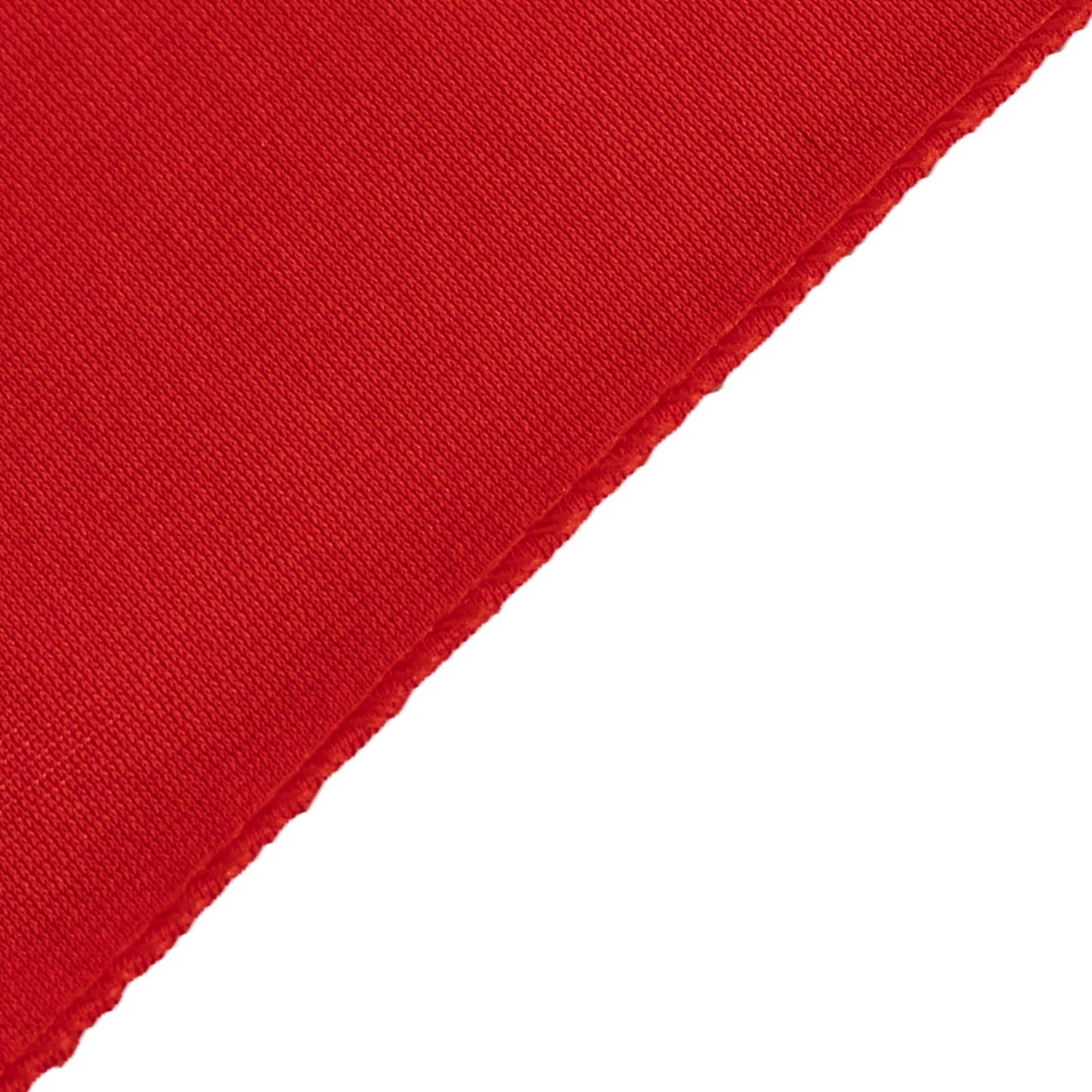 Scuba Polyester 24"x72" Wide Table Runner Red - Wrinkle-Free Table Linen