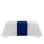 Scuba Polyester 24"x72" Wide Table Runner Royal Blue - Wrinkle-Free Table Linen