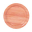 25-Pack Paper 10" Round Dinner Plates Natural Wood Grain Print - Rustic & Nature-Inspired Disposable Party Plates