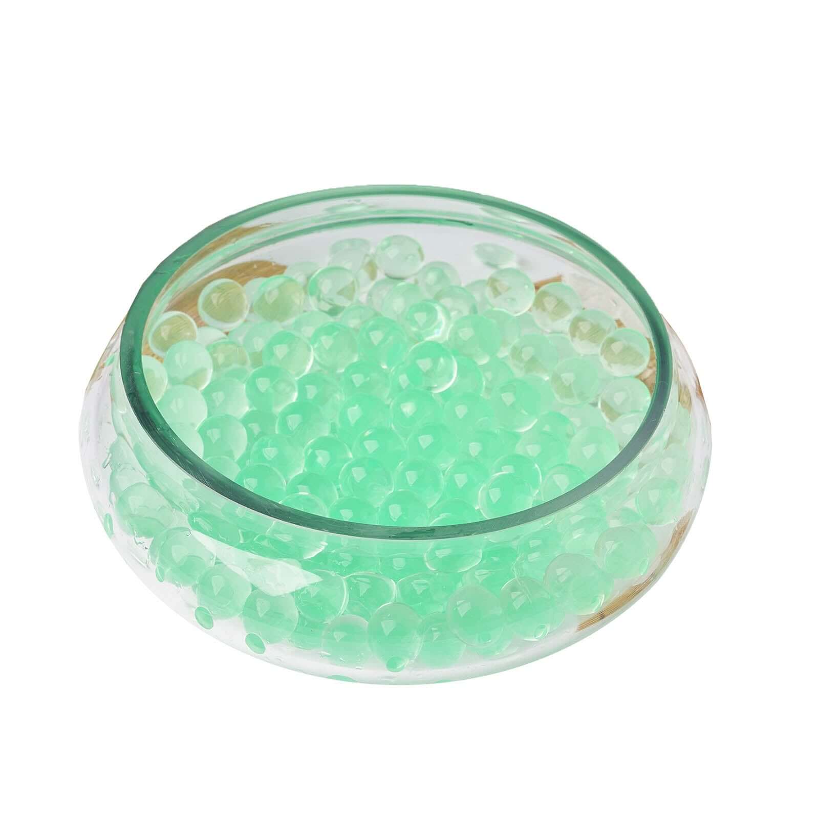 Water Gel Beads Vase Filler Apple Green - Large Nontoxic Jelly Balls for Floating Candles & Floral Displays 10g - Linen Luxes