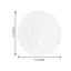 100 Pcs Paper 4" Round Placemats in White - Food Grade Lace Paper Doilies for Dessert Display & Table Decor