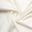 8ft Ivory Spandex Fitted Open Arch Wedding Arch Cover, Double-Sided U-Shaped Backdrop Slipcover