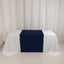 Wide Polyester 36"x72" Table Runner Navy Blue - Durable Trade Show Table Linen